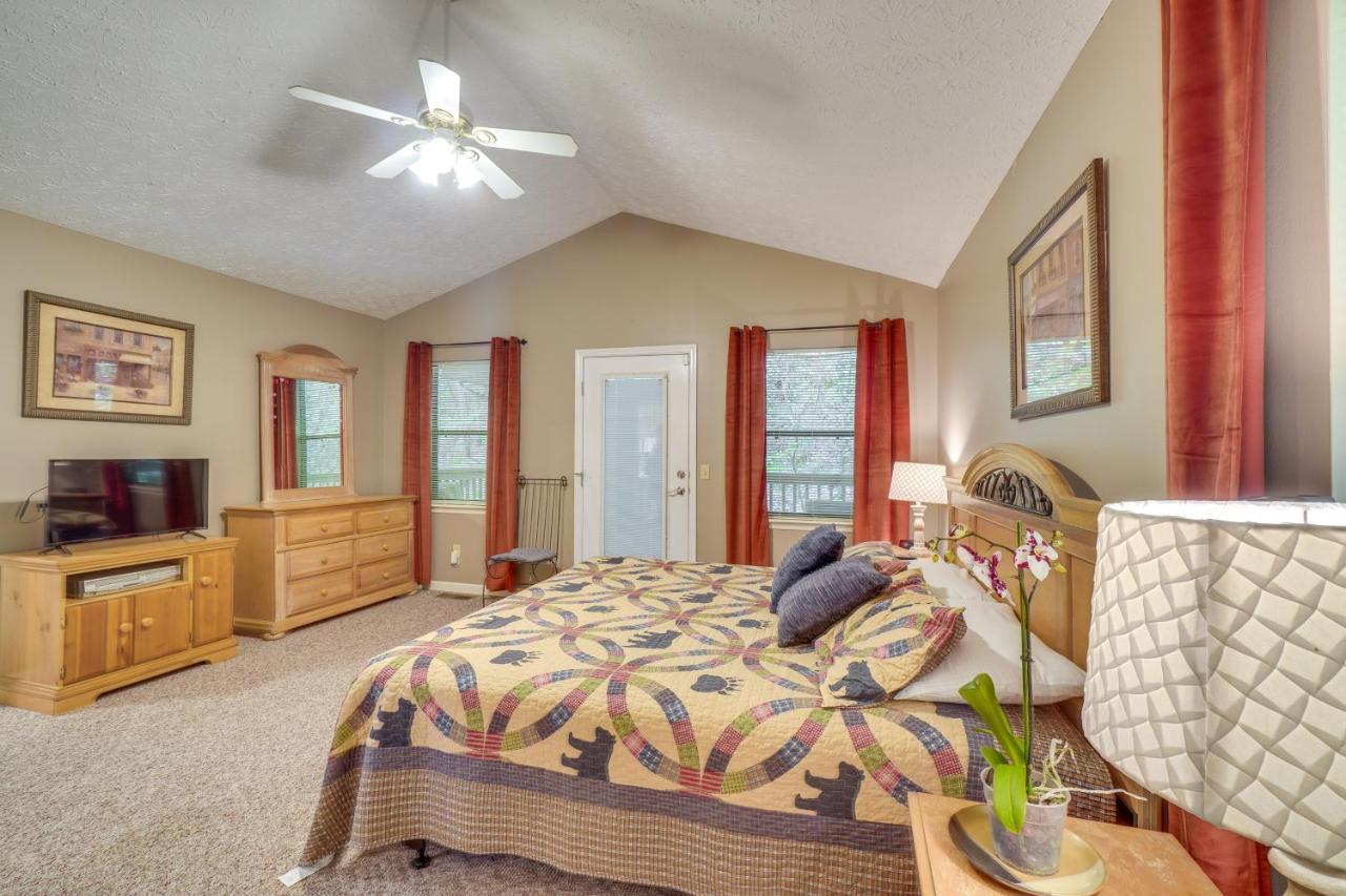 Gatlinburg Vacation Rental Balcony With Hot Tub! Ngoại thất bức ảnh